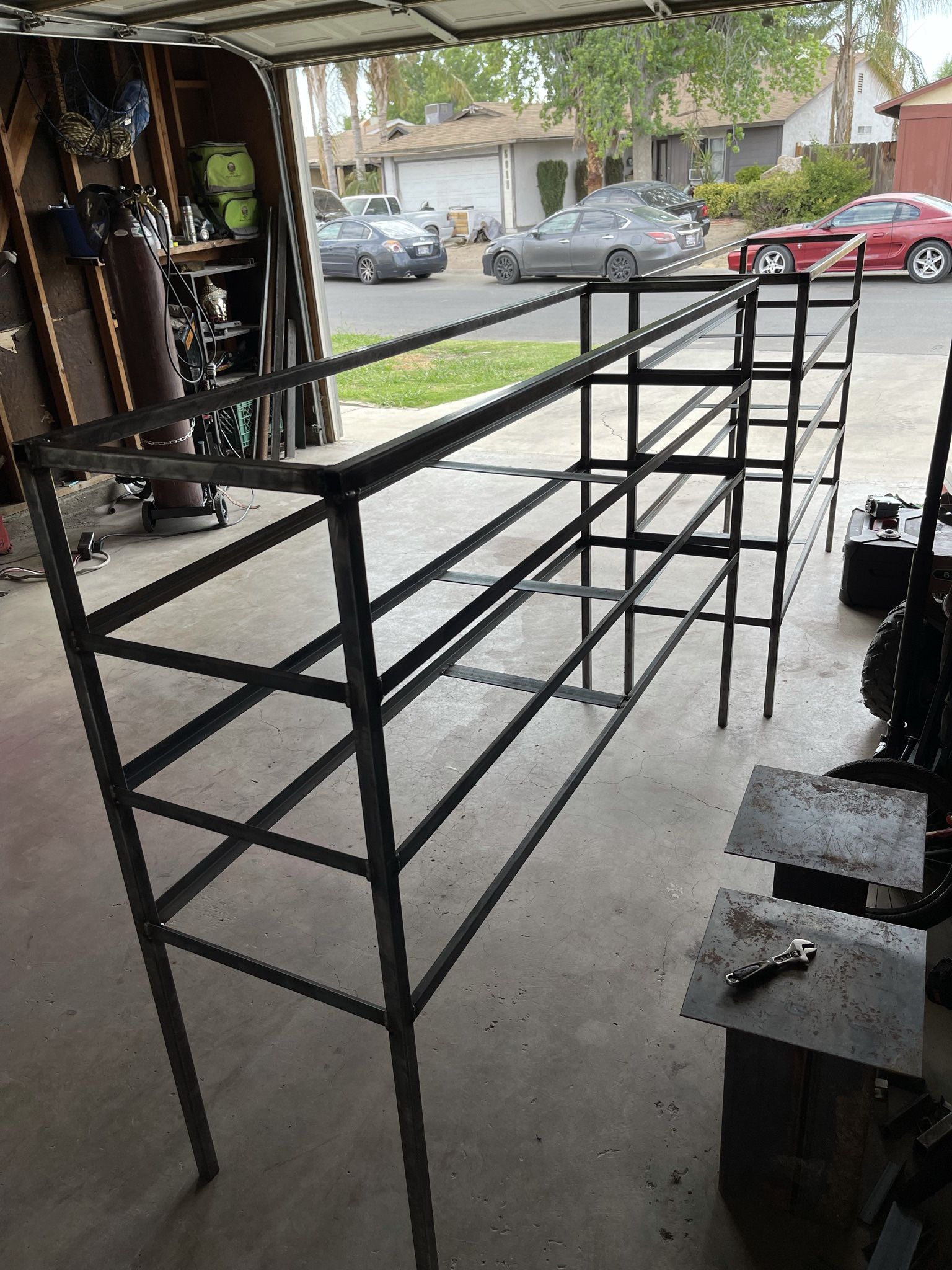 welding work. trabajos de soldadura