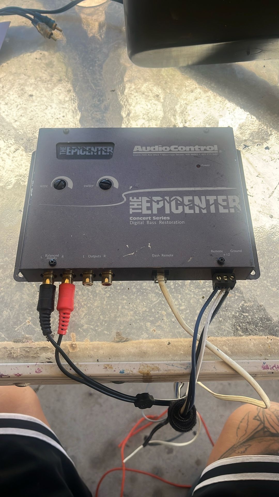 Audio Control Epicenter