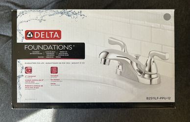 Delta Foundations Bathroom Faucet