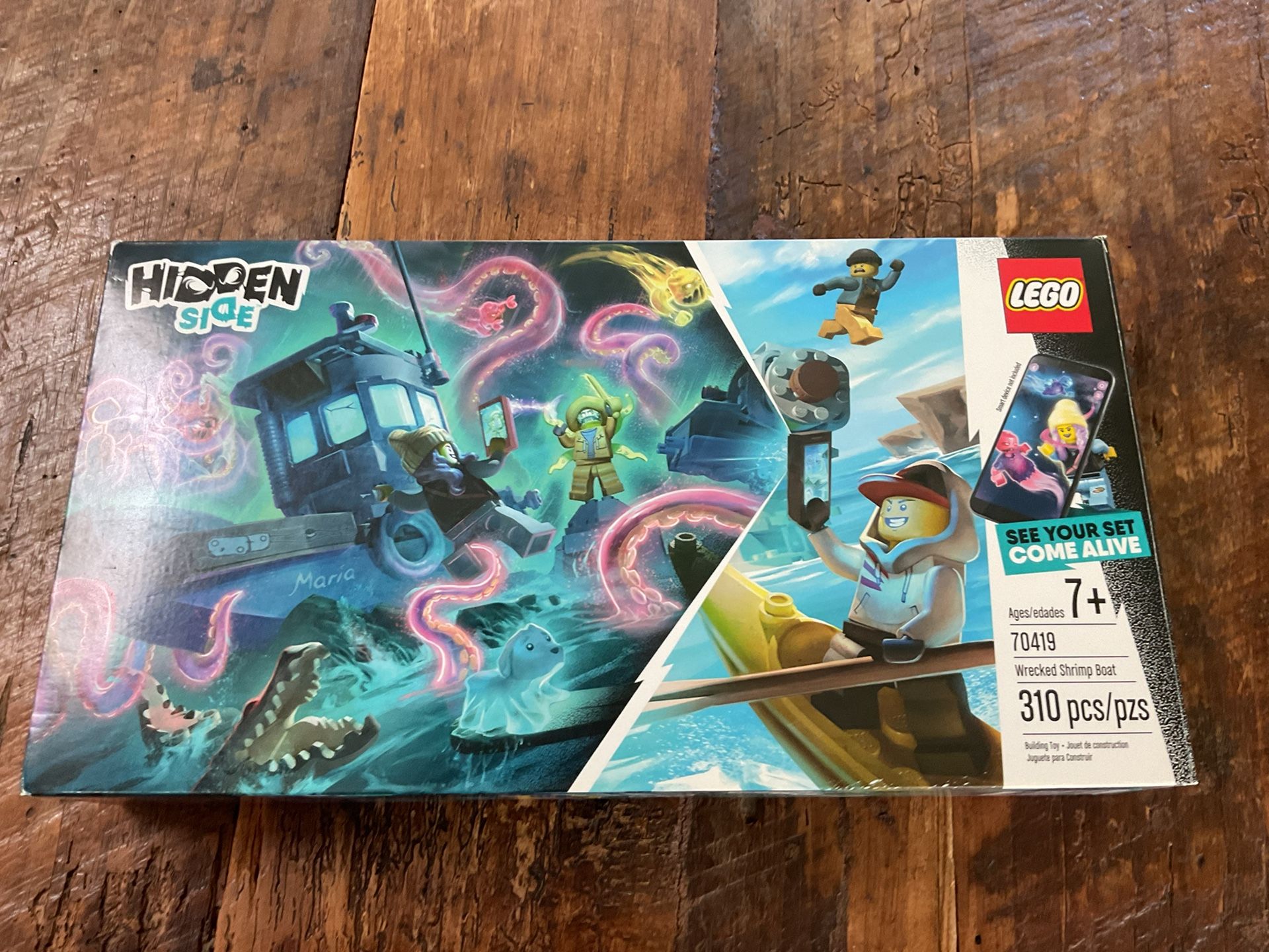 Lego Hidden Side Wrecked Shrimp Boat, 70419