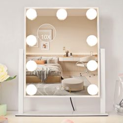 Vanity Mirror with Lights, Makeup - White Amazon