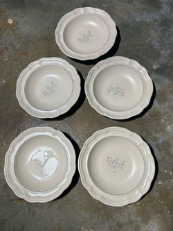 Pfaltzgraff remembrance dinner plate set of 5 . $20 OBO