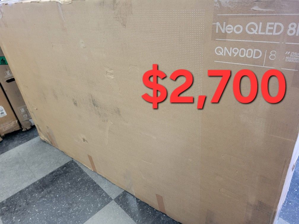 SAMSUNG  85"INCH NEO QLED 8K Q900D 