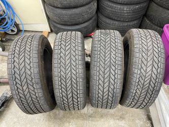 16” Bridgestone WeatherPeak all season tires w/wheels