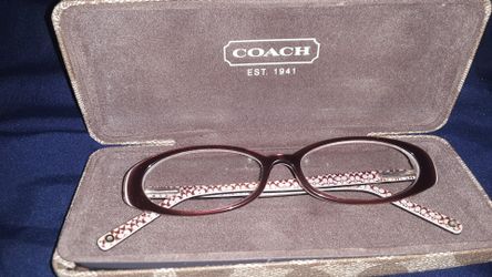 Coach glasses