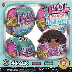 LOL Surprise Dance Dance Dance 4Pack