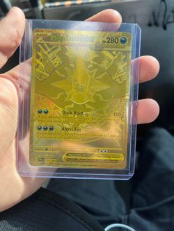 Mega Darkrai EX Gold Pokémon Card 120/084