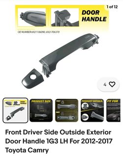 Driver Side Door Handle
