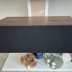 KEF Q6 Meta Center channel speaker (Walnut)