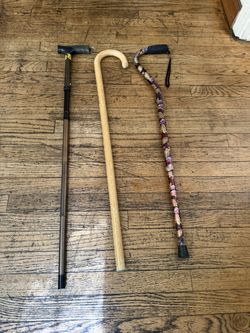 Walking Canes In Excellent Shape  20.00  Each 