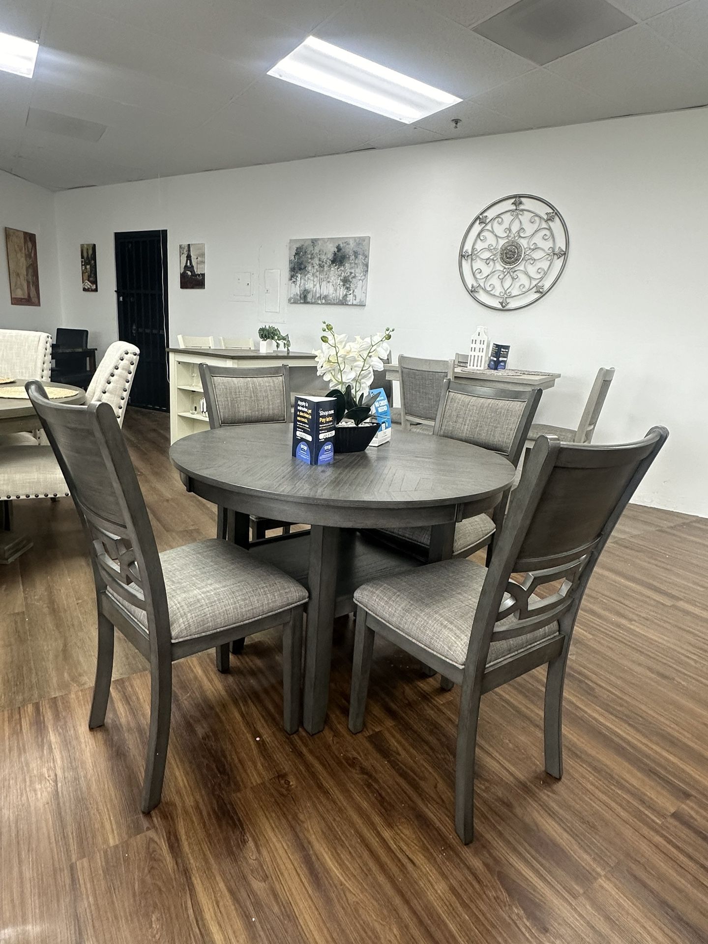 5pc Round Dining Table