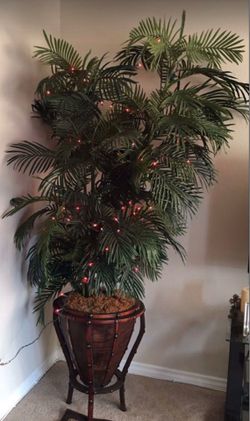Artificial plant Approx 7 ft with LED Lights