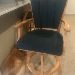 3 Upholstered Bar Chairs
