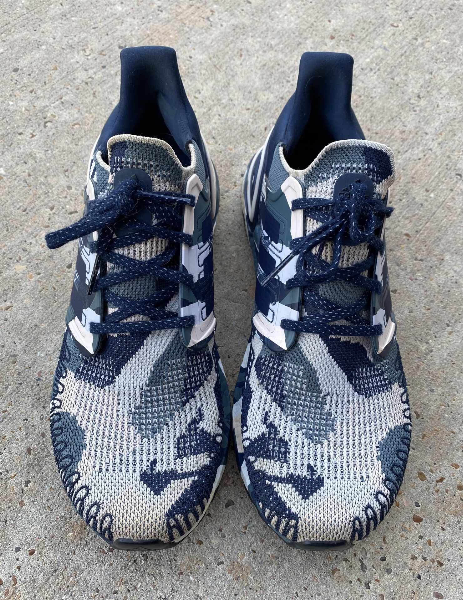 Women’s Primeblue Camouflage Adidas Ultraboost FV8357 Running Shoes Size 10