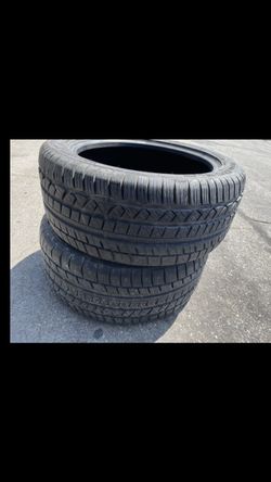 2 — 255/45r18 Cooper Tires 90% Good Treads !!!