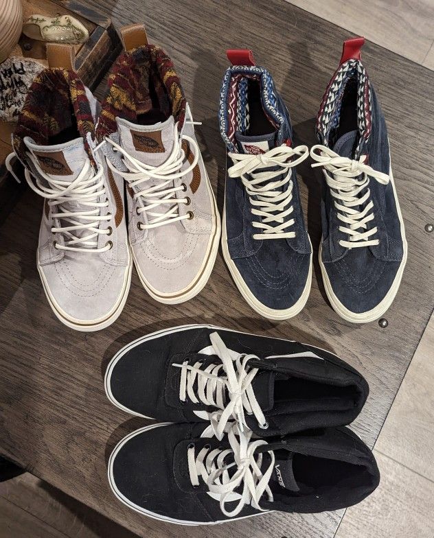 Vans Mens 8 Women's 9.5 $28 Each
