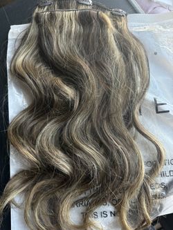 Hair Extensions 18” real hair