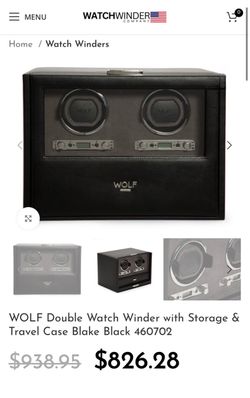 Wolf Dual Watch Winder *New*