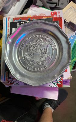 Bicentennial American Heritage Plate 1(contact info removed)