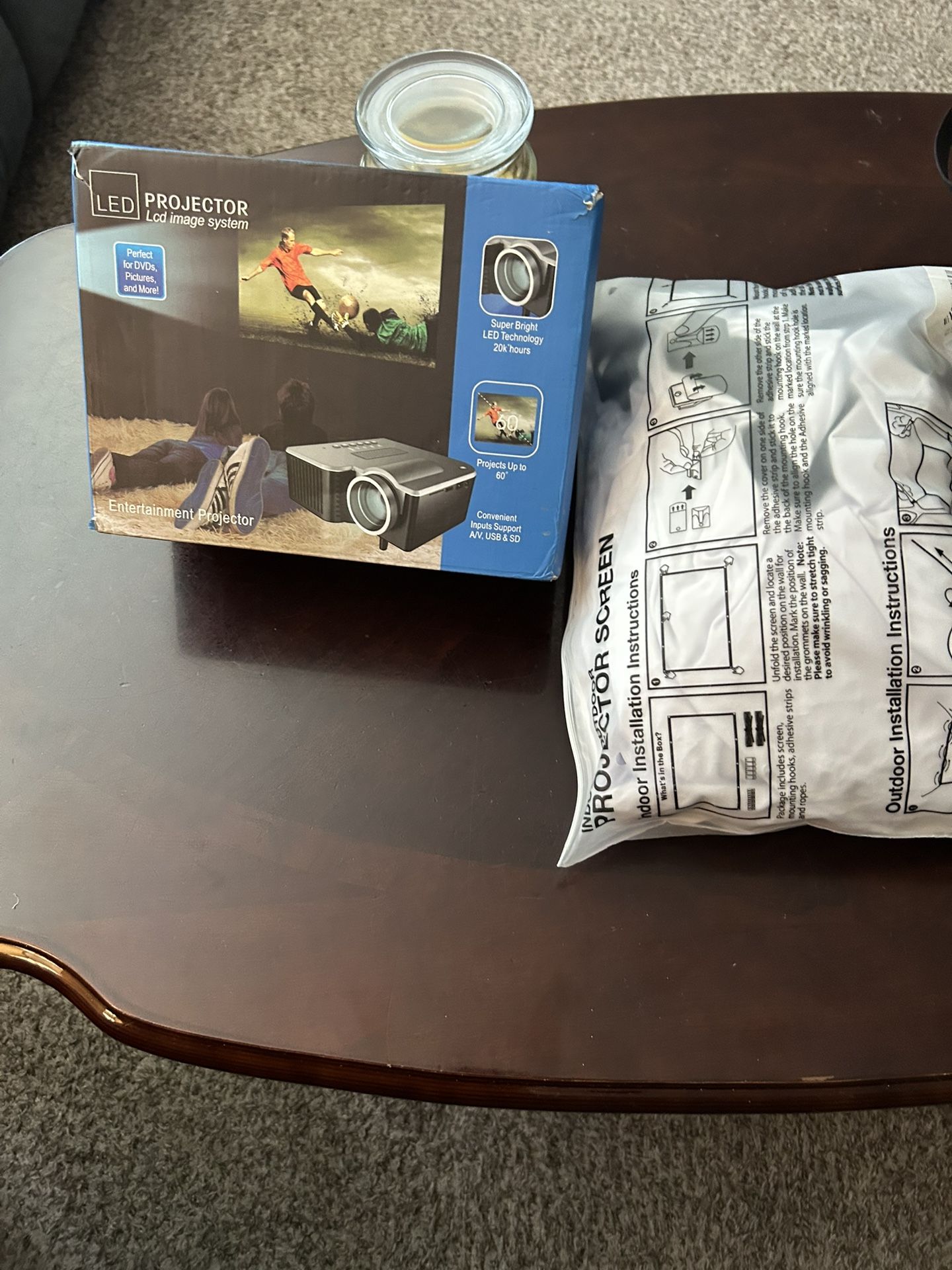 Projector And Screen
