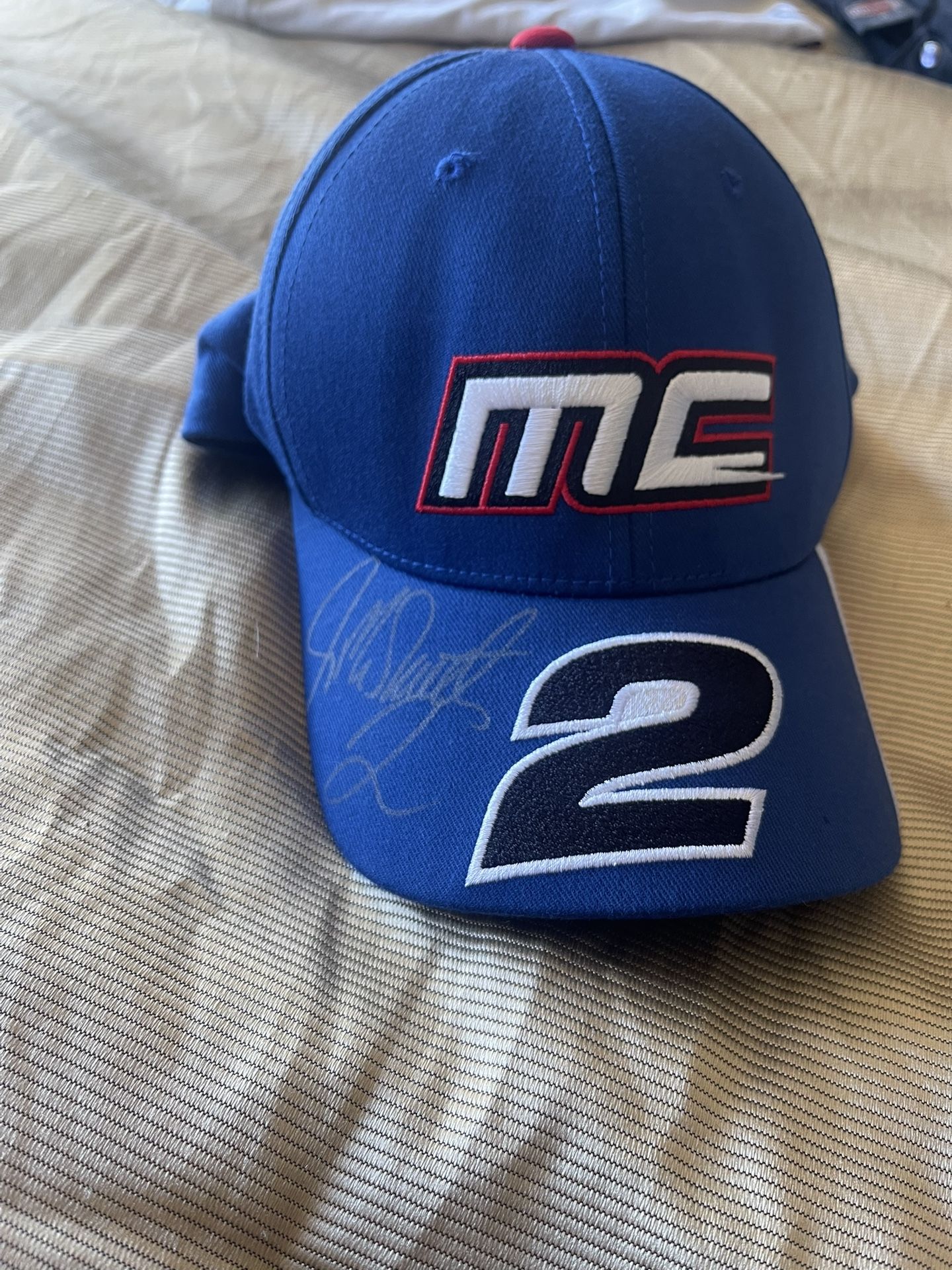 SIGNED!! Jeremy McGrath Hat Supercross Motocross Champion Thor MC Showtime