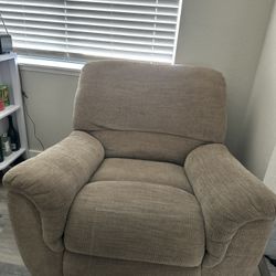 Tan Recliner 
