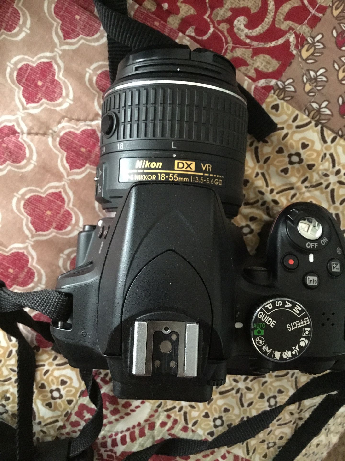 Nikon D3300 with 2 extra lenses