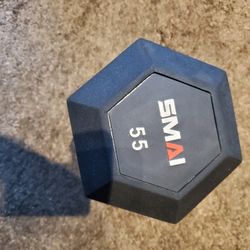 SMAI Dumbbells Pair 55lbs Each 