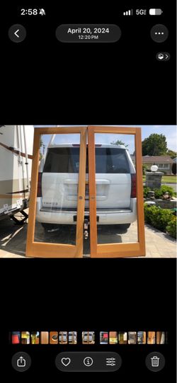 Exterior French Doors (set of 2)