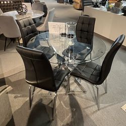 Table And 4 Chairs 