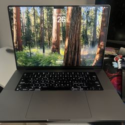 Apple MacBook Pro (16-inch, M1 Pro chip with 10‑core CPU and 16‑core GPU, 16GB RAM, 1TB SSD)