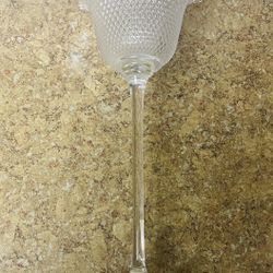 🔲. JM PORTUGAL GLASS CANDLE HOLDER HANDMADE