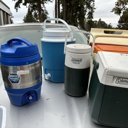 Coolers, Water Jugs