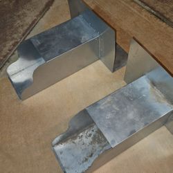 Flat Roof Scupper Drainage pair of 2 pieces