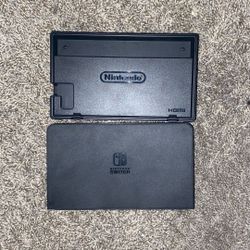 2 Nintendo Switch Adapters 1 Hdmi Cord No AC Adapter 