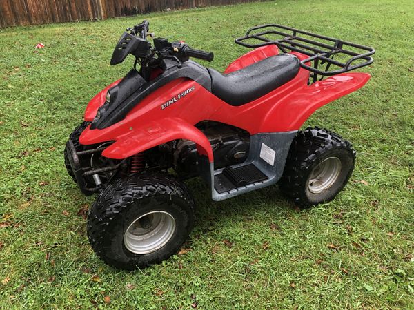 2003 dinli (polaris) beast 90, 90cc 2stroke automatic large youth atv.