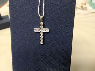 Religious Pendant - White Gold 14k (.585) 1 grams