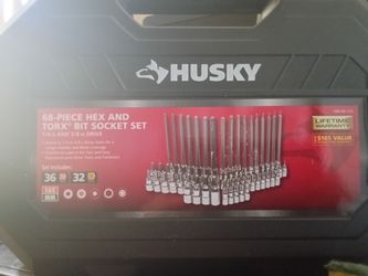 68 PEICE HEX AND TORXBIT SOCKETS