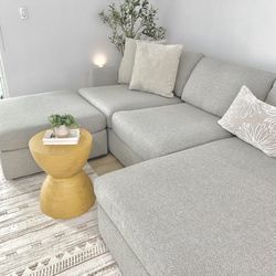Sofa Sectional With Chaise & Ottoman Negotiable 