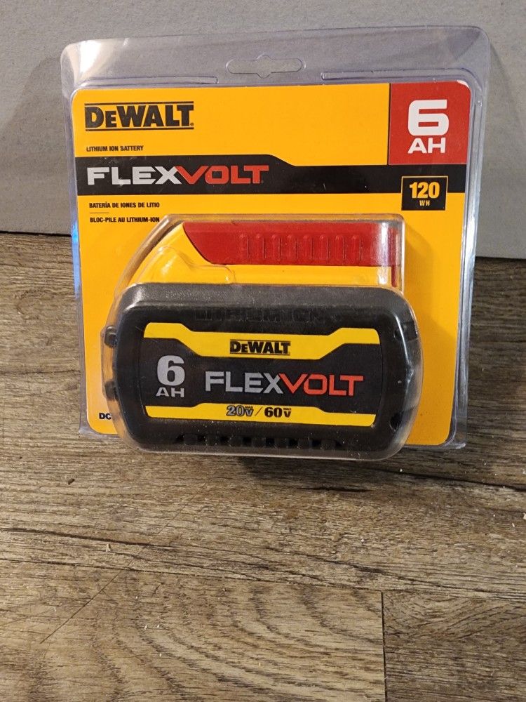 Dewalt Flexvolt Battery 6ah 