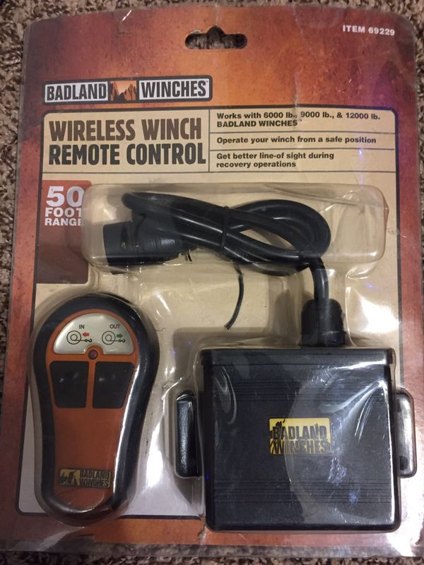 Badland Winches wireless winch remote control for Sale in Casa Grande