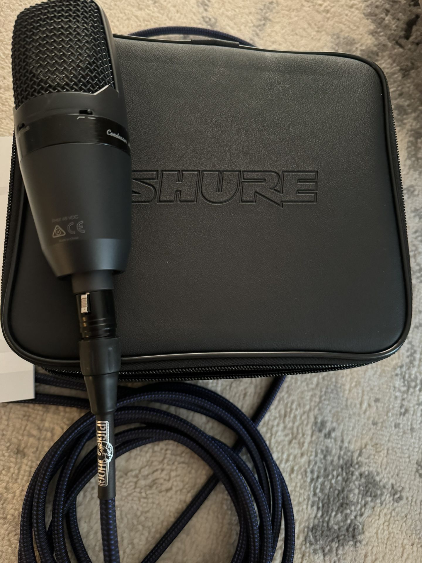 Shure PGA27 microphone large condenser