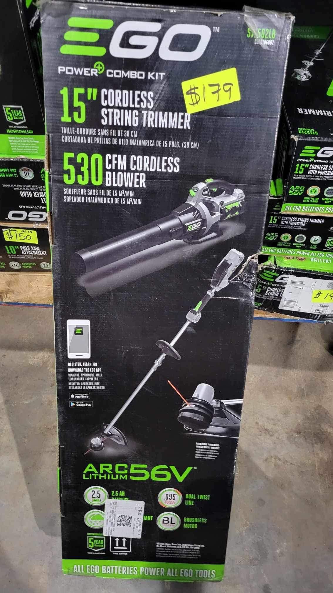Ego 15” String Trimmer/Blower Combo for Sale in Lutz, FL OfferUp