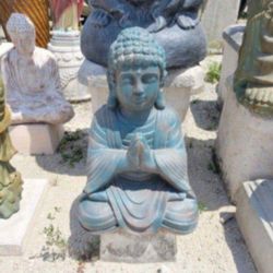 Concrete Buddha Statue / Cement Backyard Patio Garden Buddhas