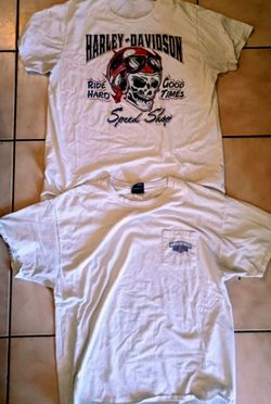 Harley Davidson skull tee bundle