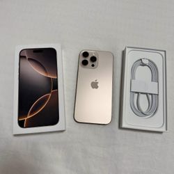 iPhone 16 Pro Max 256GB CARRIER UNLOCKED