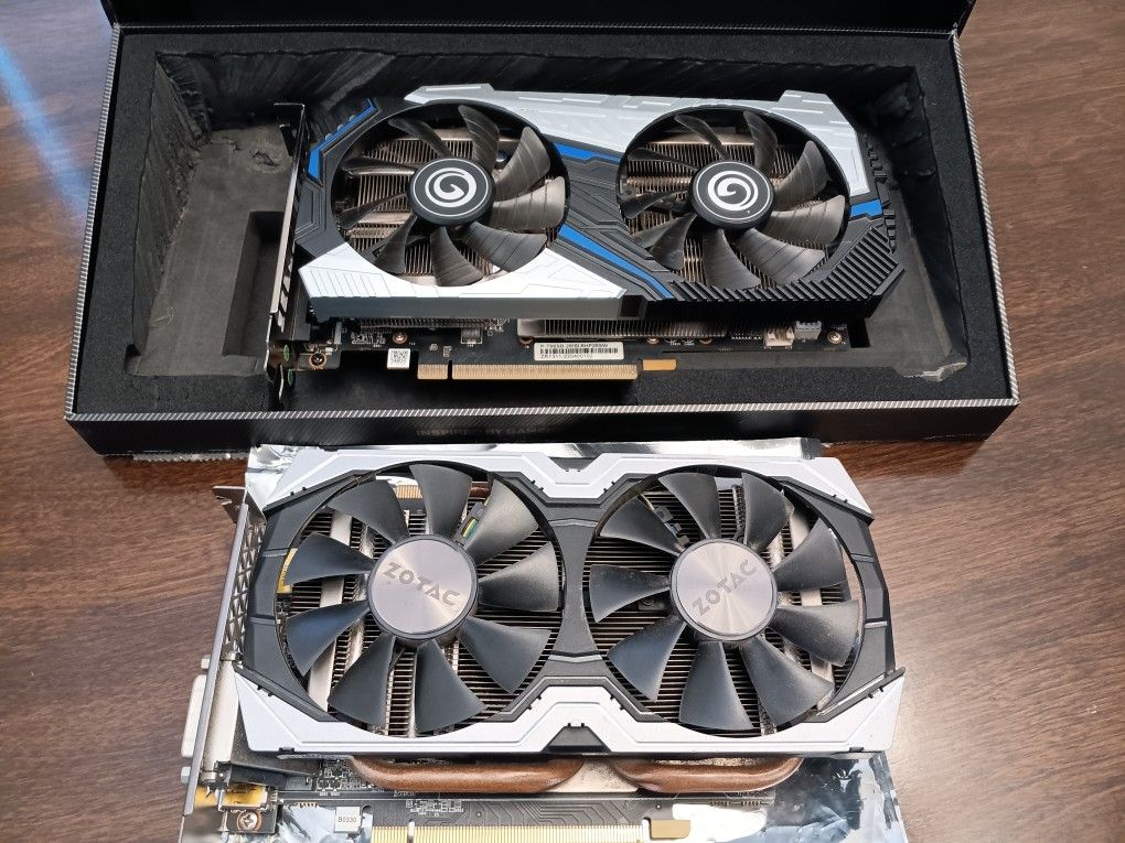 Rtx 2060 Super 8gb And Gtx 1070 Gpu
