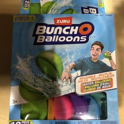 Bunch O Balloons Reusable Water Balloons 12 Pieces, New Sealed Box $40 For 2