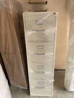 4-Drawer Vertical Metal Filing Cabinet