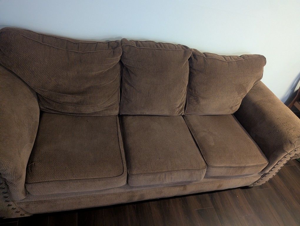 Used Brown Sofa